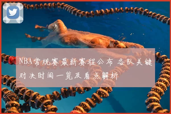 NBA常规赛最新赛程公布 各队关键对决时间一览及看点解析